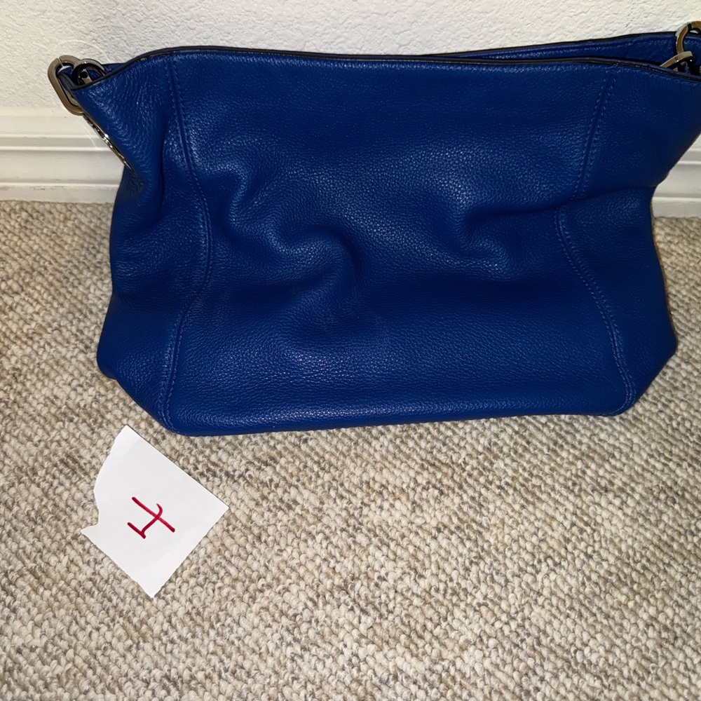 Michael kors navy blue Leather Shoulder Bag - Picture 3 of 3